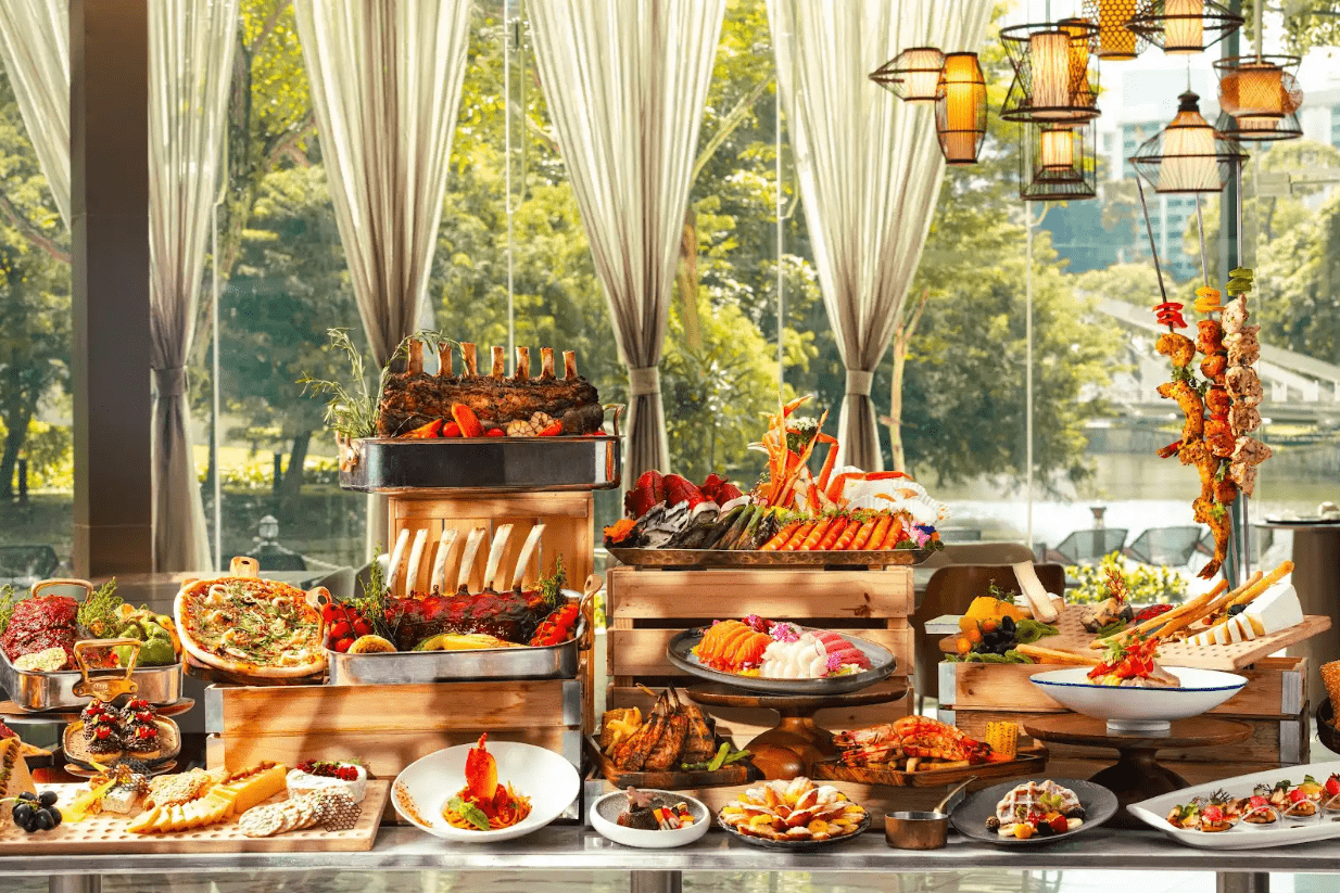 18 Stations Epicure Sunday Brunch at Food Capital, Grand Copthorne Waterfront Hotel
