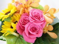 [Bouquet] A bouquet size that can be held in one hand