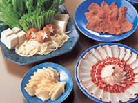 鯨ハリハリ鍋Cコース 