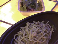 小海老のジェノバ風 100g [サラダ付き]