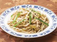 【TAKEOUT】ザーサイと豚肉の細切り炒め（榨菜肉絲）