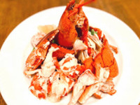 蒸し！丸ごと1尾オマール海老