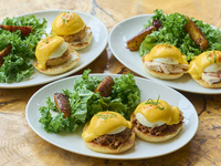 【平日限定ランチプラン】選べるメインが4種＋サラダ、1ドリンク付きのセット　￥1980