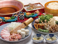 鍋4,500円＋飲み放題1500