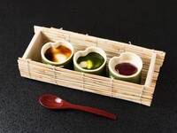 餅粉で作った牛乳プリン