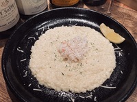 ディープシーレッドクラブのクリームリゾット