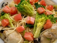 【テイクアウト】牡蠣と野菜のスパゲッティ