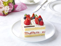 [Whole cake] Strawberry short (square) 10cm