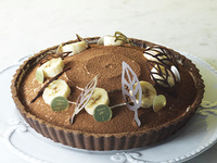 バナナとティラミスのタルト7寸（ホール）