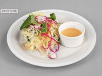 【TAKEOUT】フレッシュ農園サラダ アーモンドと野菜のドレッシング　626円