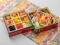 〔扇〕和風ミニおせち二段重《株主様特別価格》