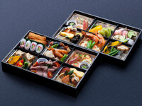 【Takeout】Miyabi (Two-Tier Bento Box) – Serves 4 to 5 People