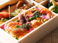 【春季限定】　花ちらし寿司弁当