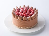 6号（18cm）チョコレートショートケーキ￥7,776（税込）