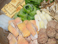 【納涼床利用】地鶏鍋コース　全5品