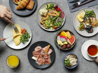 [MORNING] Buffet with a total of 70 kinds of Japanese and Western menus