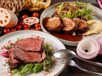 【グリルステーキ✖️飲み放題】メインは国産牛グリルステーキ！お肉がメインの029プラン◎肉を食べたい。そんな日に