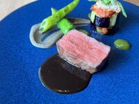 <lunch>神戸ビーフと鮮魚を愉しむWメイン　お料理全5品とデザート1品