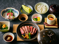 [Dinner] Wagyu steak set meal