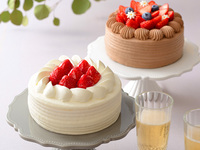 【アニバーサリープラン】いちごのデコレーションホールケーキ18㎝チョコ