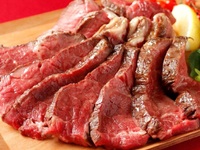 当店名物【特大ローストビーフ】２時間飲み放題　￥4,500