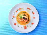 【事前決済プラン】ランチ粋コース+天望デッキ入場券（小人・土日祝）