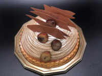 [Takeout] Montblanc (entremet) No. 6 (bottom is tart)