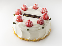 【一般】　デコレーションケーキ　ホワイト4号（13ｃｍ）　【当日代金引換用】