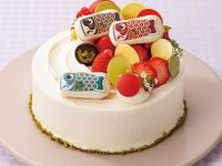 こいのぼりショートケーキ