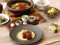 個室確約【百合】ランチ会席9品　5500円（税込）