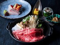 しあわせ絆牛のすき煮御膳