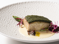 HIGASHIYAMA LUNCH　【開業記念/大葉のクルートをのせた鮮魚のロースト】