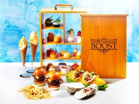 Online price【17:00】Summer Fruits Afternoon Tea Boost "Wood grain" 5,568 yen～