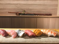 스시 및 오츠마미 총 18품: 대나무 코스