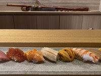 Sushi and small plates — 18 items total: Matsu Course