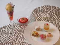 【PREFIX LUNCH 5500YEN】前菜、選べるパスタ、メイデ、デザートの全5皿