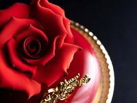 Christmas chocolate rose 