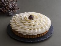 First Slot (12:00 – 14:30) Pick-up] Chestnut and Vanilla Cream Tart – approx. 20 cm in diameter