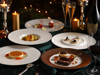 クリスマスディナーフルコース／シャンパン付き￥38,000
