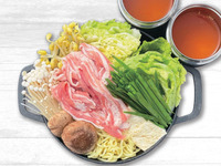 Chami pork's sweet and spicy kimchi hotpot, finished with Chinese noodles