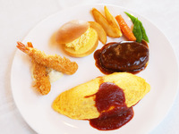 お子様プレート＆Xmasデザート