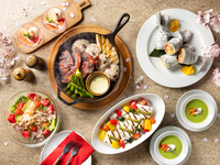 [LAVAROCK dinner course] Gathering course where you can enjoy both meat and fish dishes