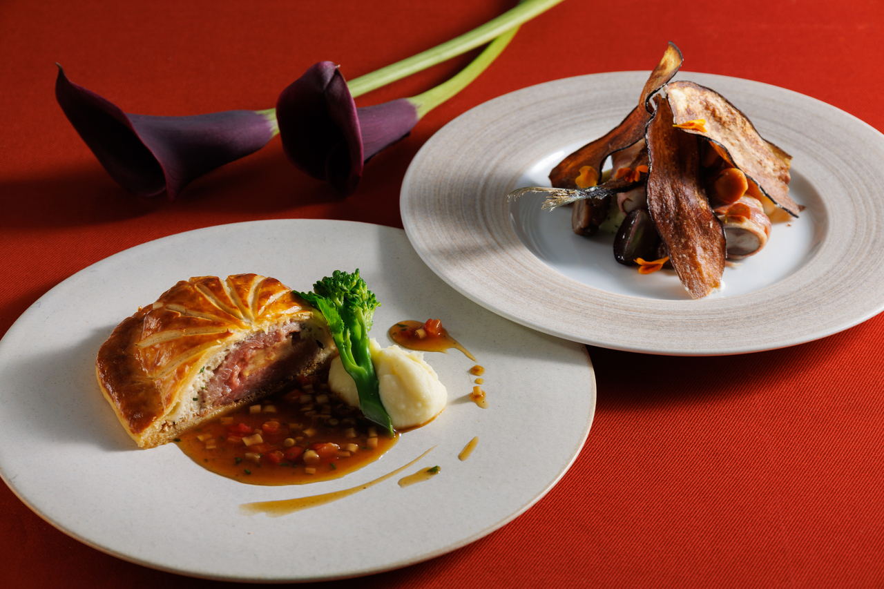 ♥ホテル・レストラン演出♥２ステージデザイン長皿♥最終値下げ１２皿♥バラ売り可能 長崎マリオットホテル レストラン 春の新メニュー について