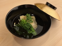 Lunch 3 seasonal snacks and nigiri course