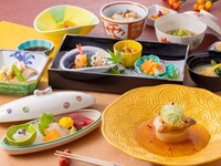 レストランパーティープランB　和食特別会席（おまかせ7品の会席料理）+フリードリンク4種