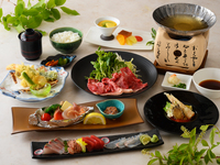 ディナー　黒毛和牛しゃぶしゃぶ会席