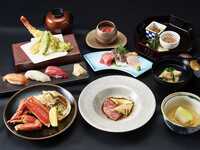 ～Enjoy carefully selected seasonal seafood and mountain delicacies～ Kaiseki plan "Aoi"