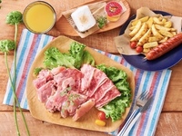 (Summer) — Kids BBQ Plan for children aged 6-12 (Unlimited Soft Drinks)