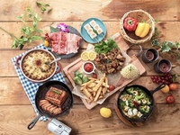 (Summer) Weekend & Holiday — Bar Classic BBQ Plan (Unlimited Soft Drinks)