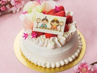 ひなまつりショートケーキ